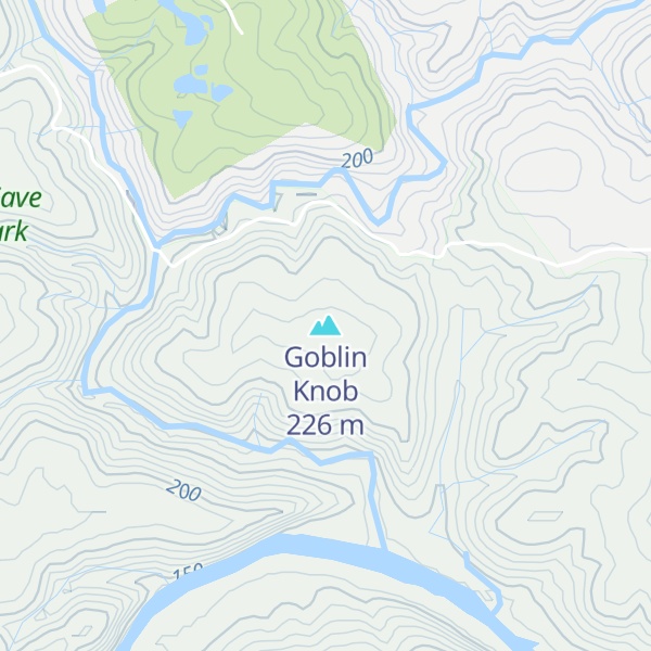 Map of Goblin Knob
