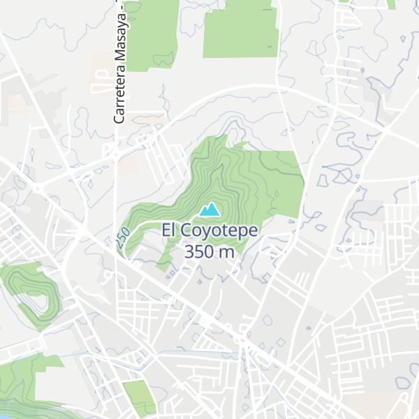 Map of El Coyotepe