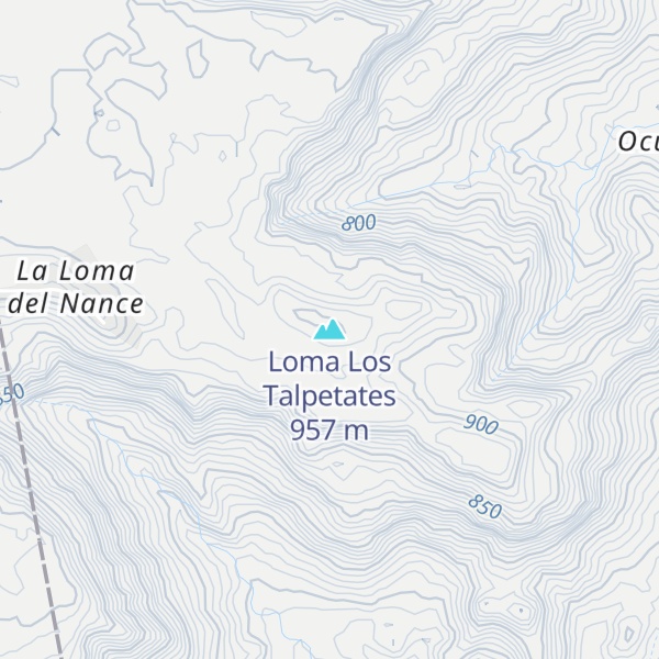 Map of Loma Los Talpetates