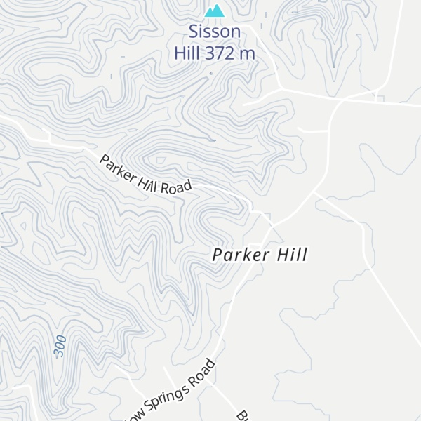 Map of Parker Hill