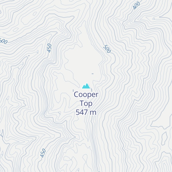 Map of Cooper Top