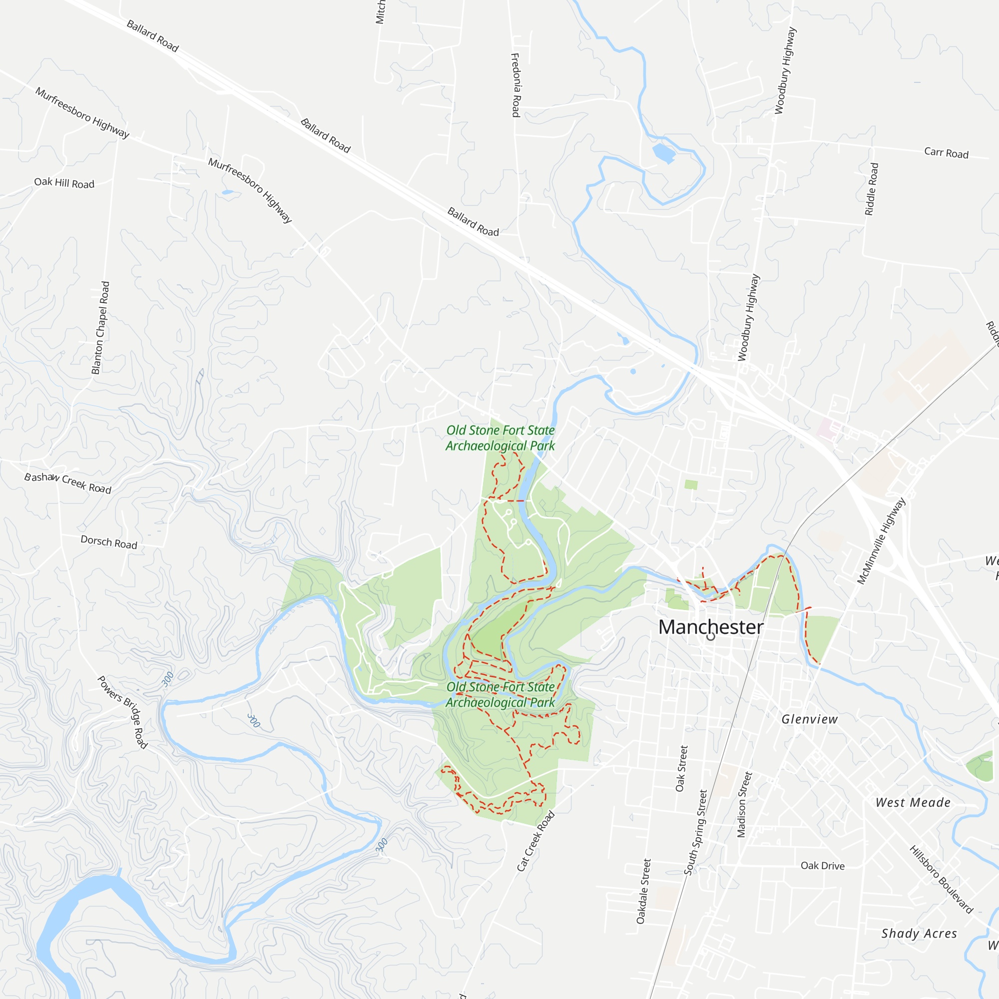 Campground Check-in Station map