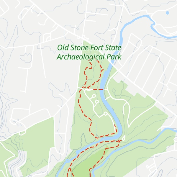 Map of Campground Check-in Station