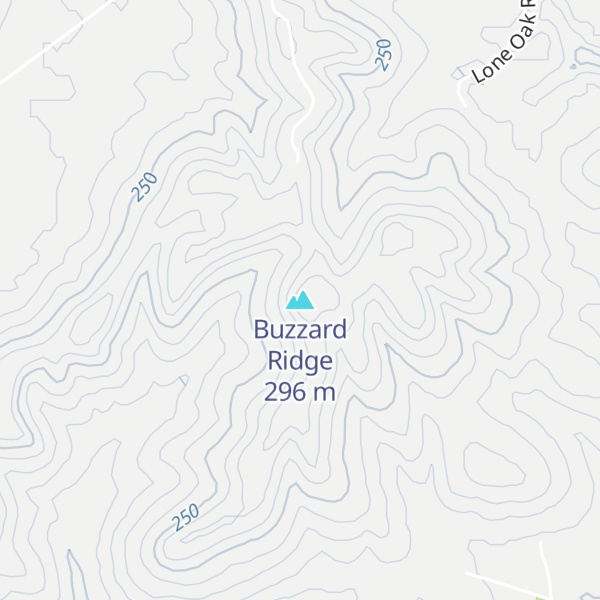 Map of Buzzard Ridge