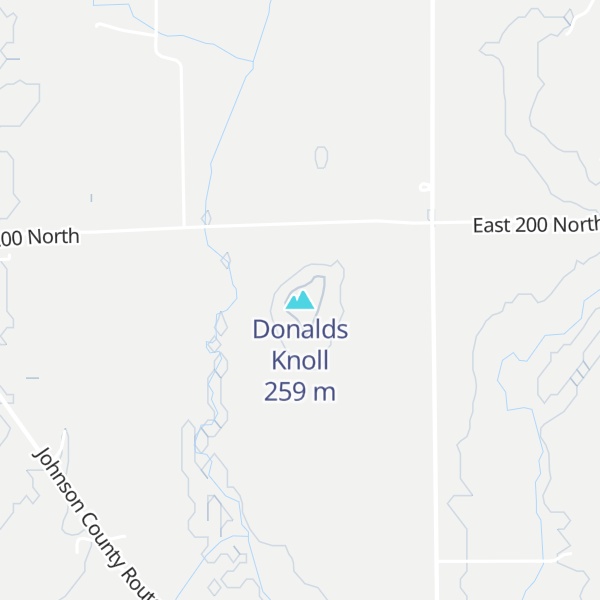 Map of Donalds Knoll