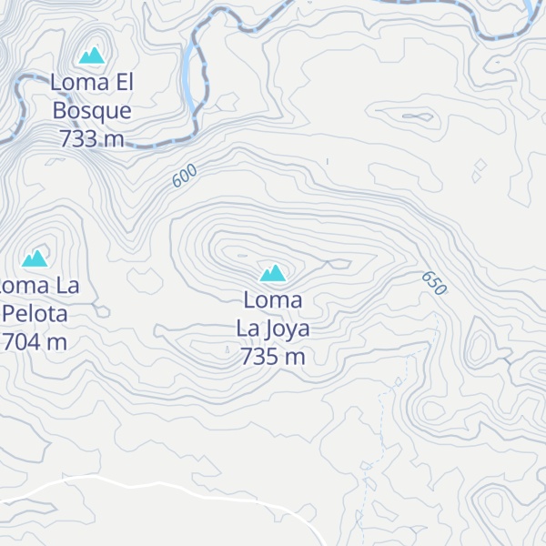 Map of Loma La Joya