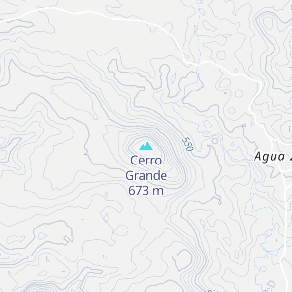 Map of Cerro Grande