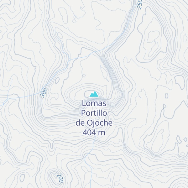 Map of Lomas Portillo de Ojoche