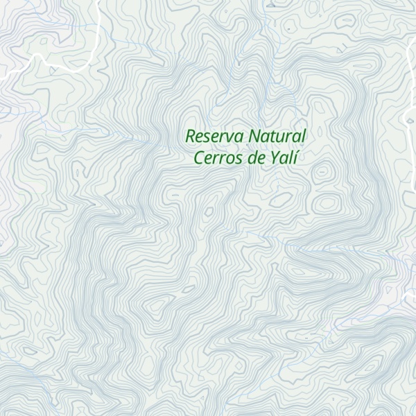 Map of Cerro La Gloria