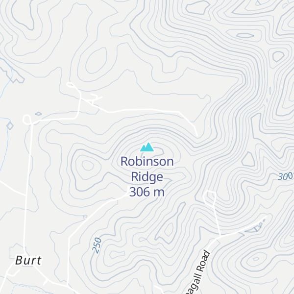Map of Robinson Ridge