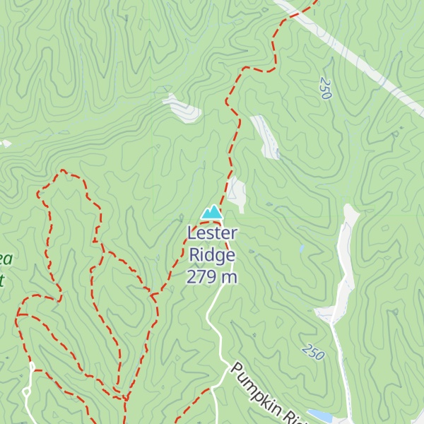 Map of Lester Ridge