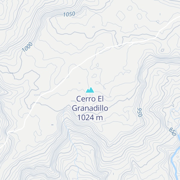 Map of Cerro El Granadillo