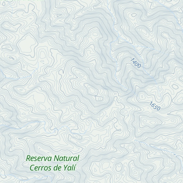 Map of Cerro Zamaria