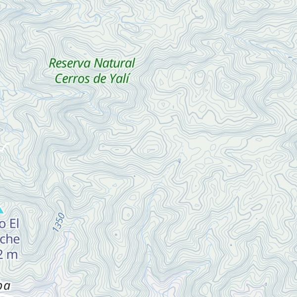 Map of Cerro El Tigre