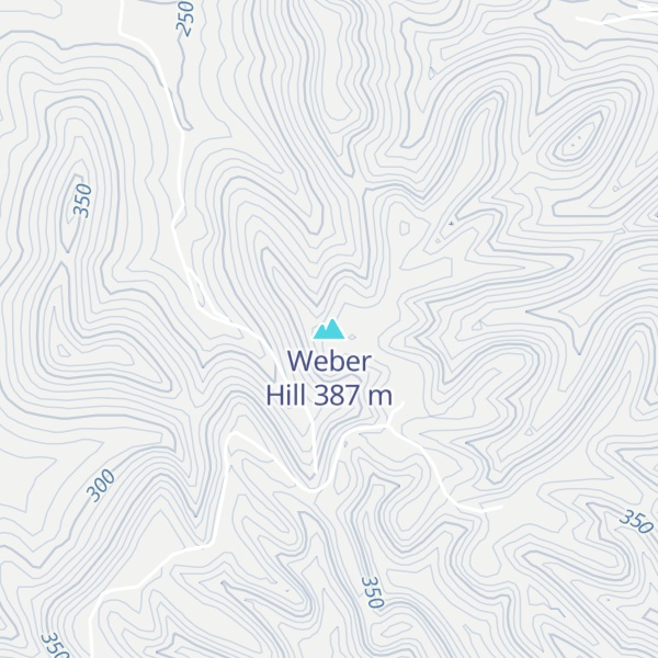 Map of Weber Hill