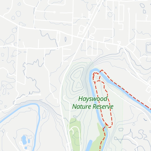 Map of Pilot Knob