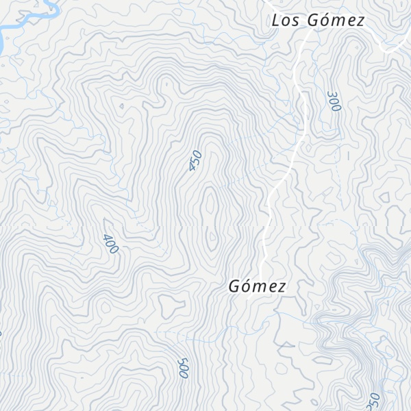 Map of Cerro El Cerro