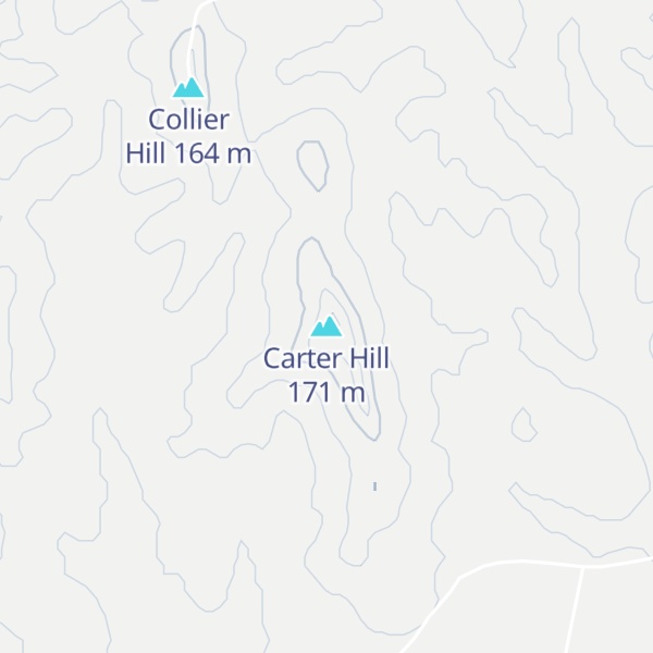 Map of Carter Hill