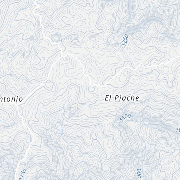 Map of Cerro El Picacho