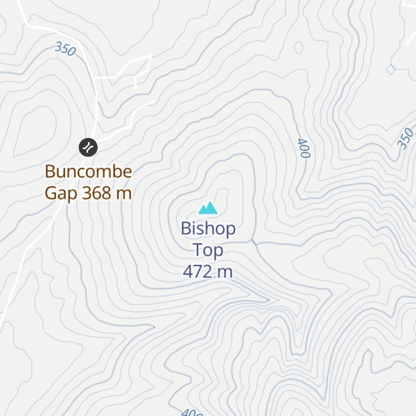 Map of Bishop Top
