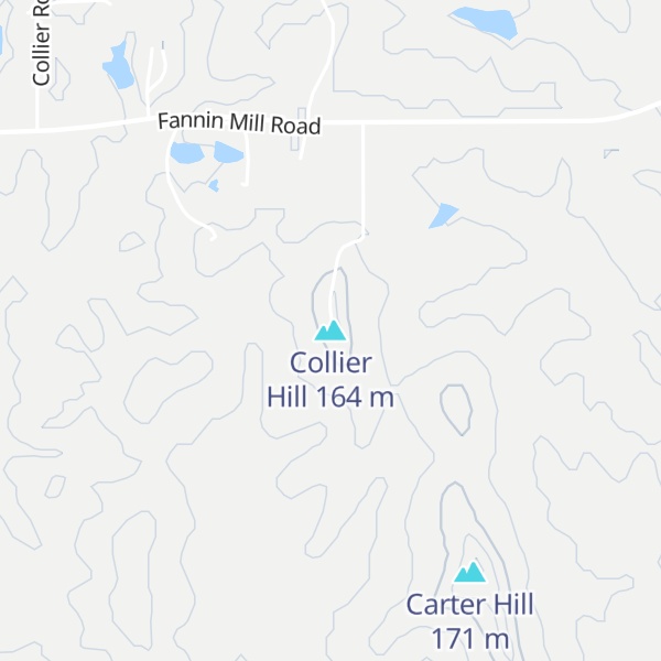 Map of Collier Hill