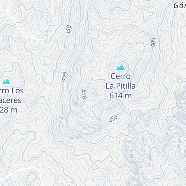 Map of Cerro Abejonal