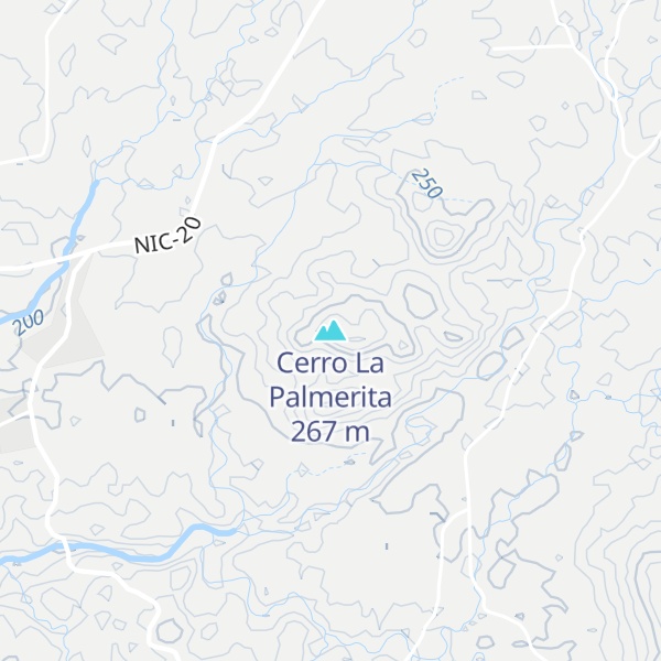 Map of Cerro La Palmerita