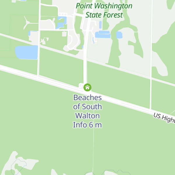 Map of Beaches of South Walton Info