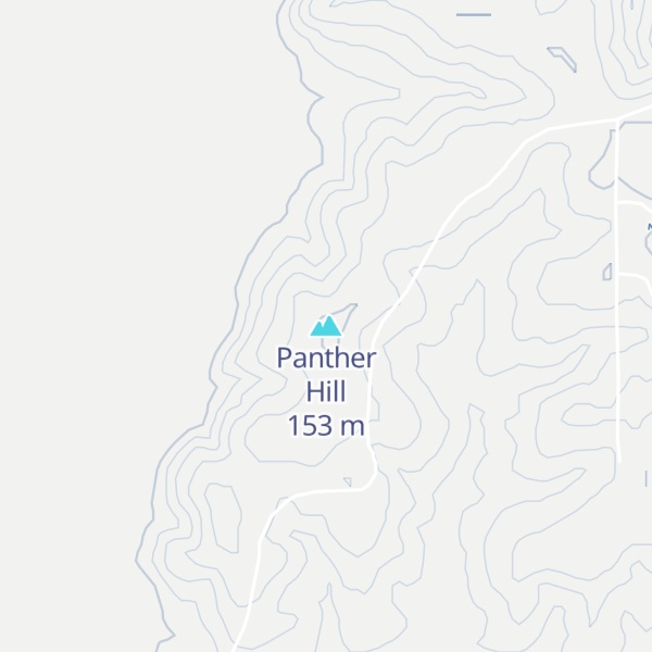 Map of Panther Hill