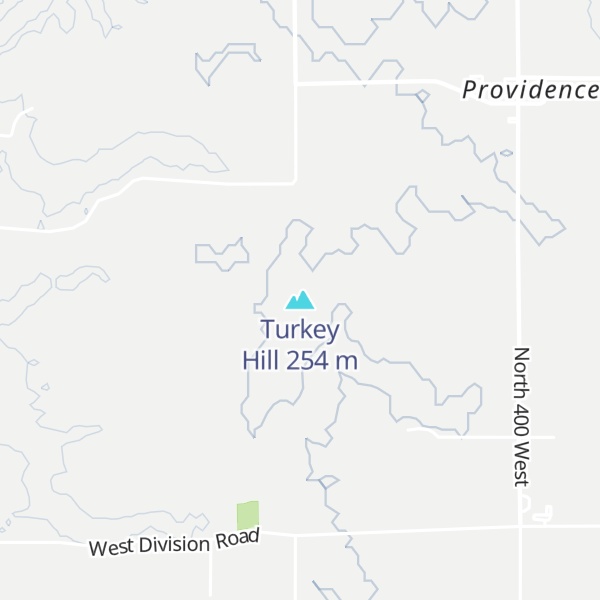 Map of Turkey Hill