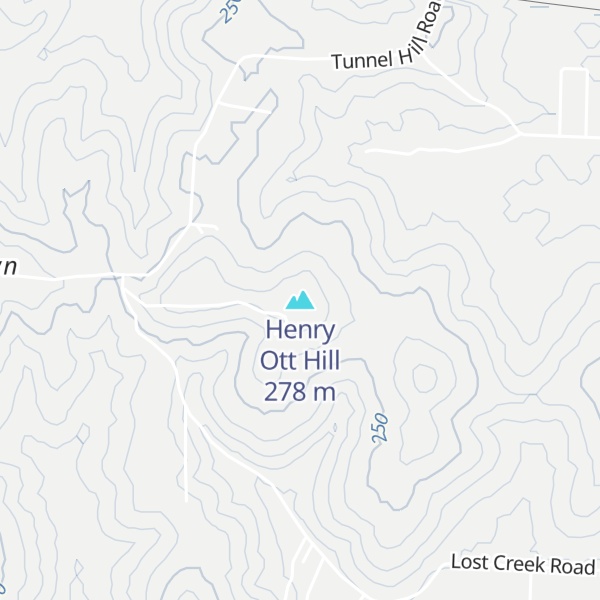 Map of Henry Ott Hill