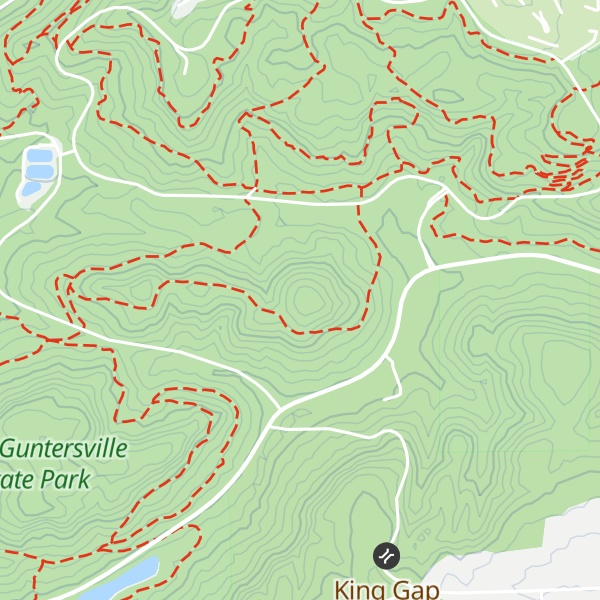 Map of Graveyard Hill