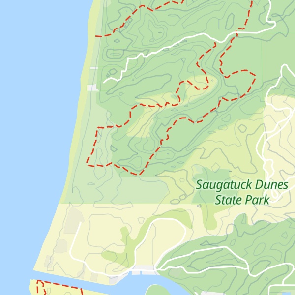 Map of Pelican Peak