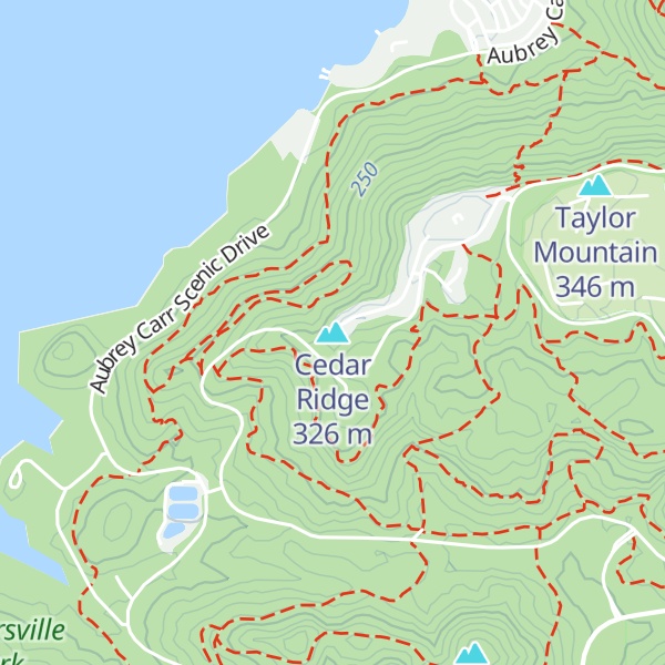 Map of Cedar Ridge