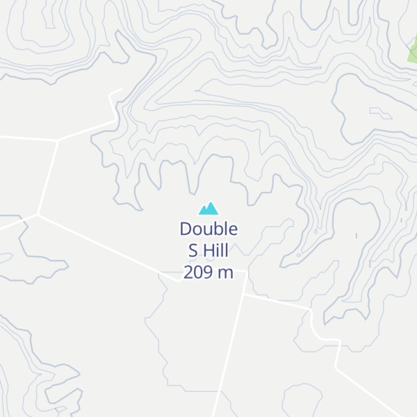 Map of Double S Hill