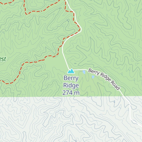 Map of Berry Ridge