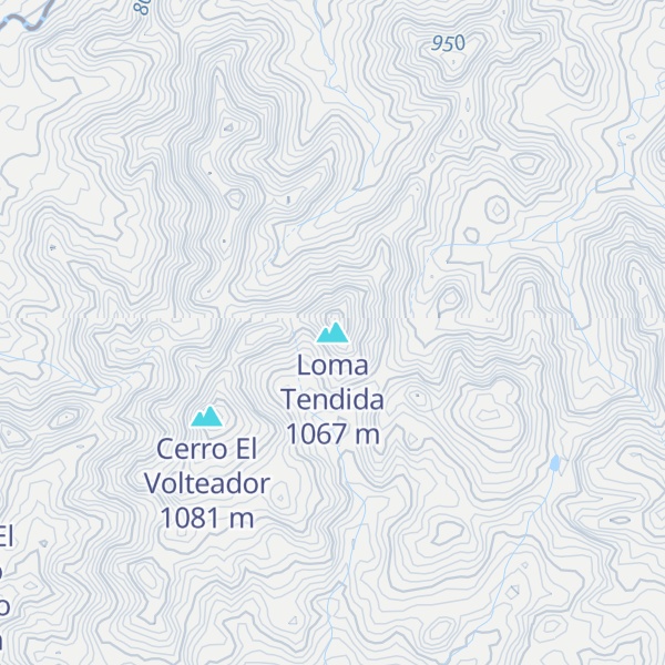 Map of Loma Tendida