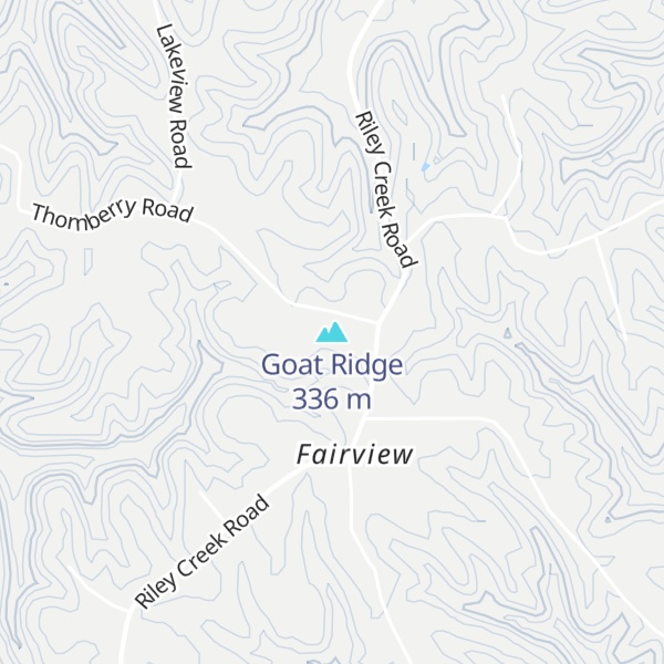 Map of Goat Ridge