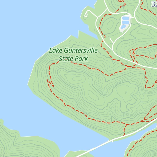 Map of Ellenburg Mountain