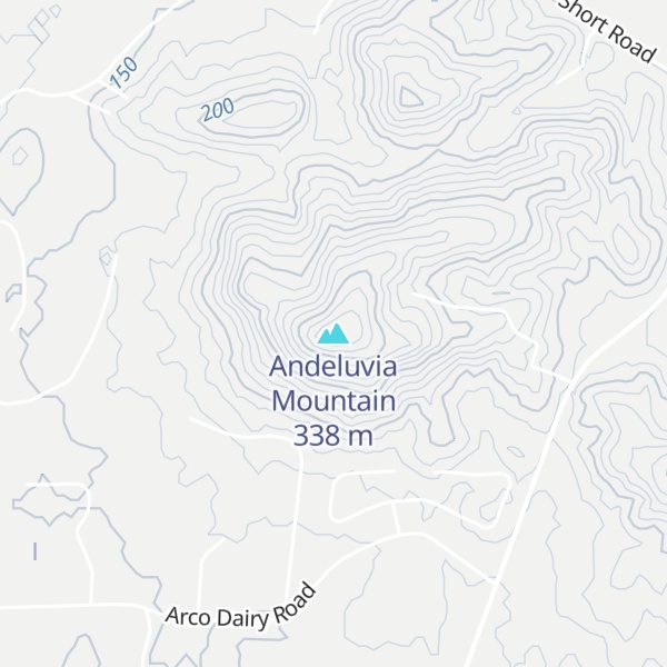 Map of Andeluvia Mountain