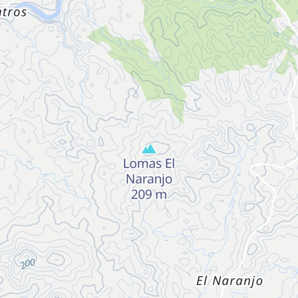 Map of Lomas El Naranjo