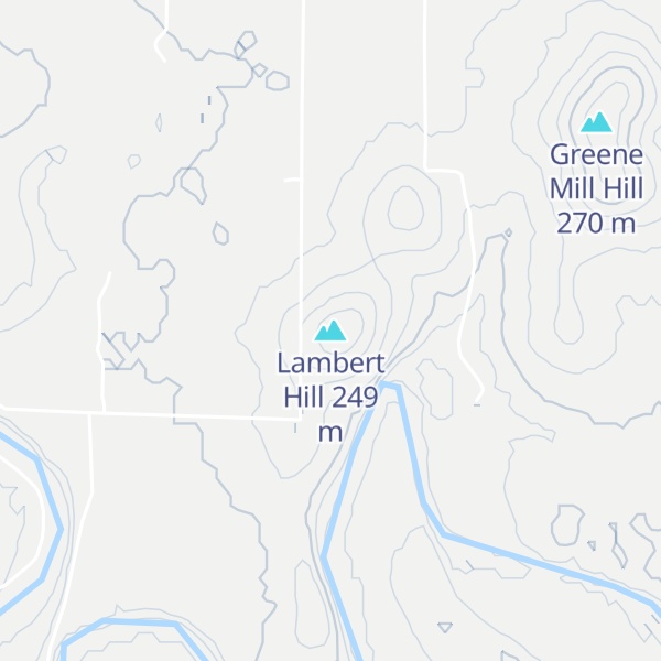 Map of Lambert Hill