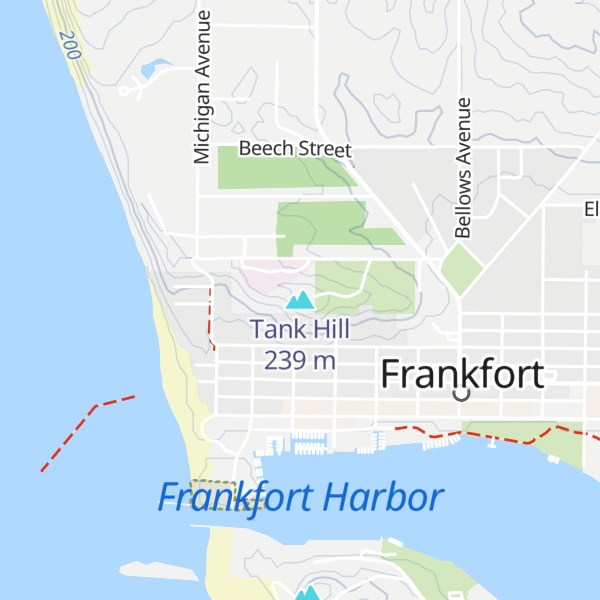Map of Tank Hill
