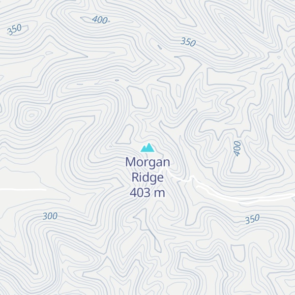 Map of Morgan Ridge