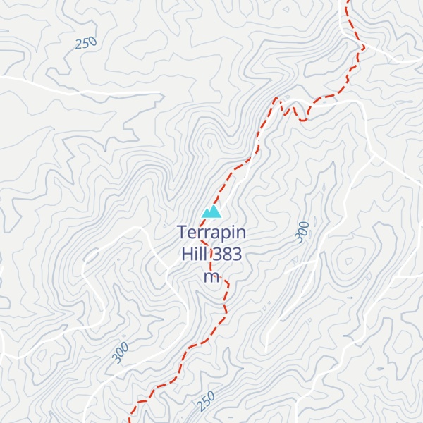 Map of Terrapin Hill