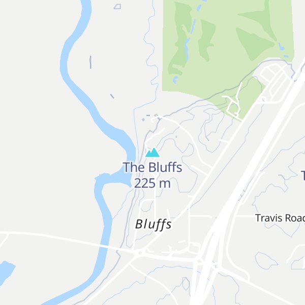 Map of The Bluffs