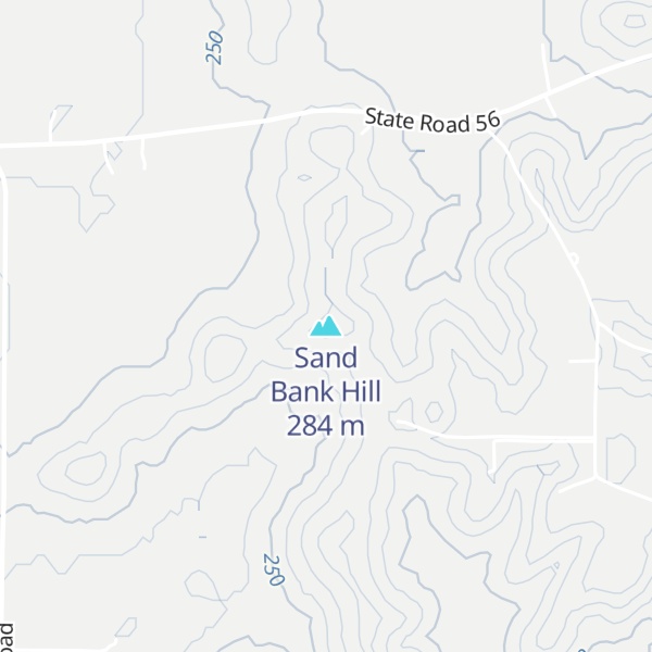 Map of Sand Bank Hill
