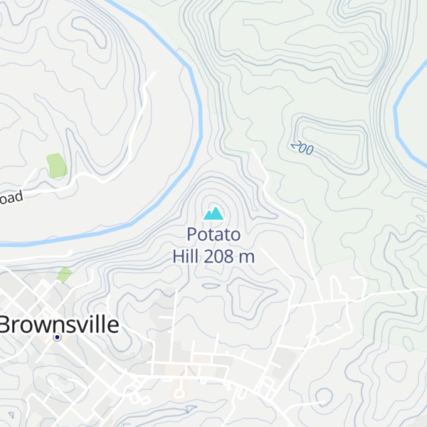 Map of Potato Hill