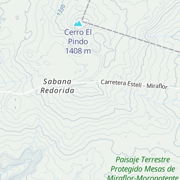 Map of Loma El Quebracho