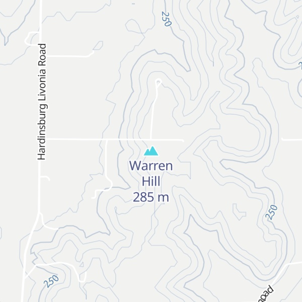Map of Warren Hill
